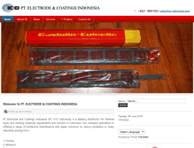 Tablet Screenshot of ec-indonesia.com